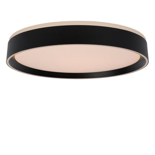 NURIA - Plafonnière - Ø 40 cm - LED 3 StepDim - 1x24W 2700K - Zwart