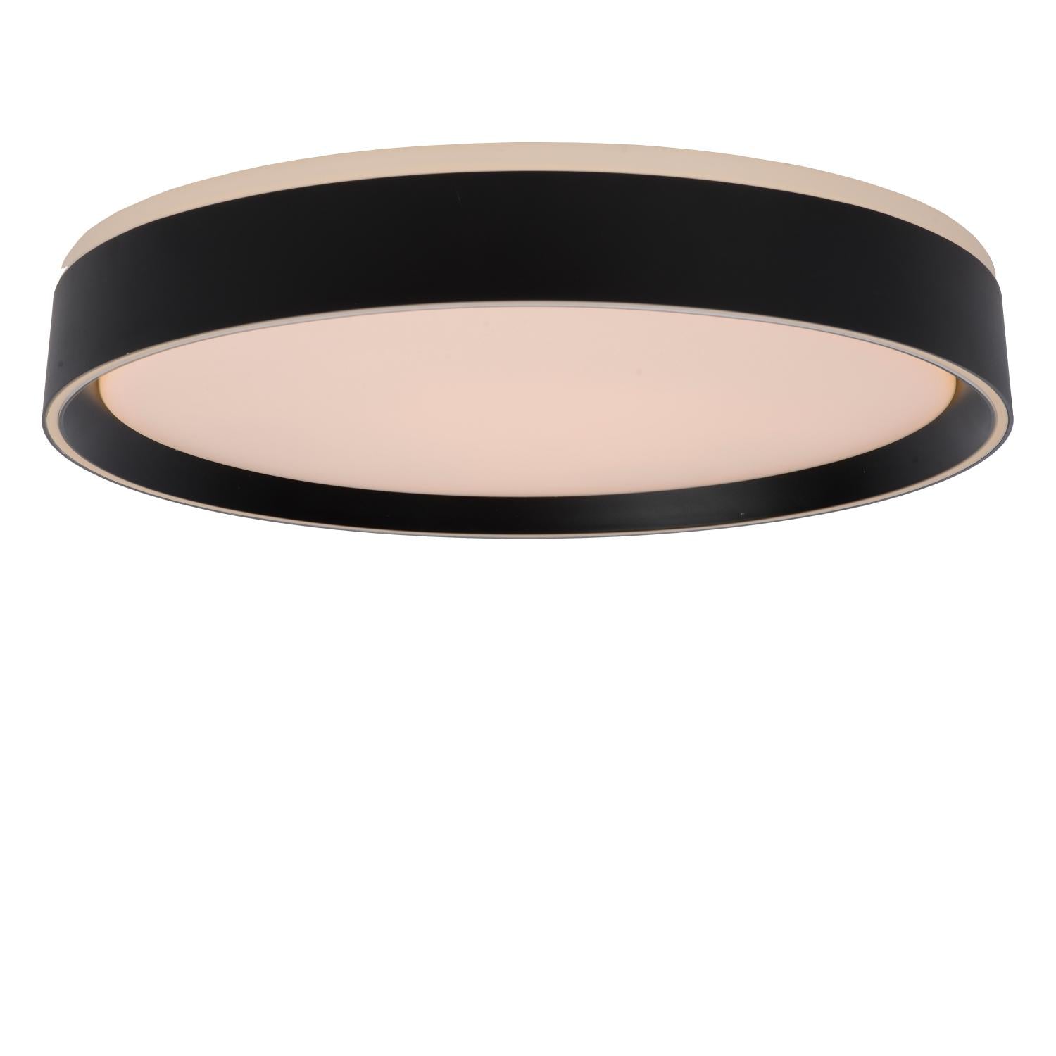 NURIA - Plafonnière - Ø 40 cm - LED 3 StepDim - 1x24W 2700K - Zwart