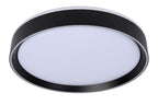 NURIA - Plafonnière - Ø 40 cm - LED 3 StepDim - 1x24W 2700K - Zwart