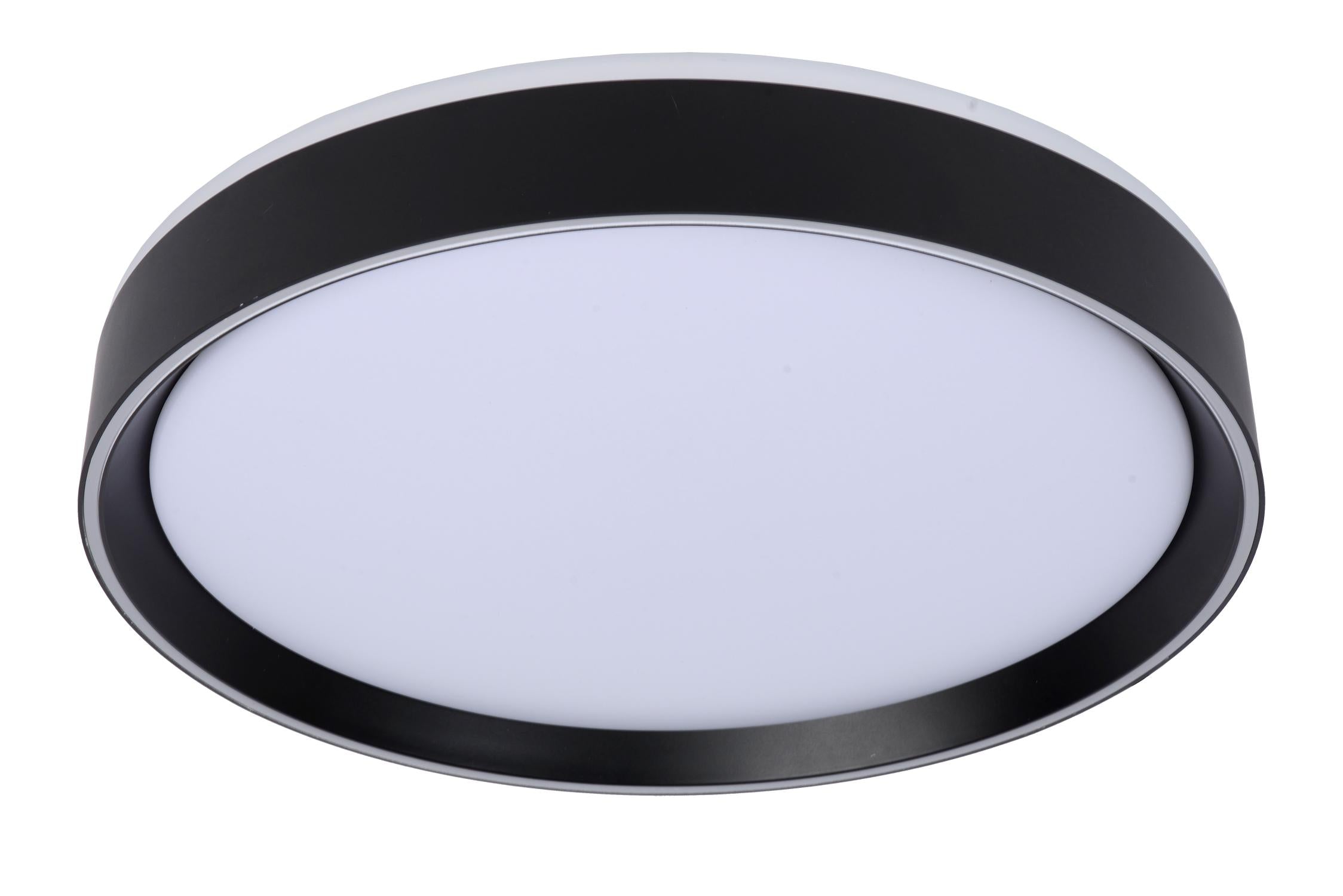 NURIA - Plafonnière - Ø 40 cm - LED 3 StepDim - 1x24W 2700K - Zwart
