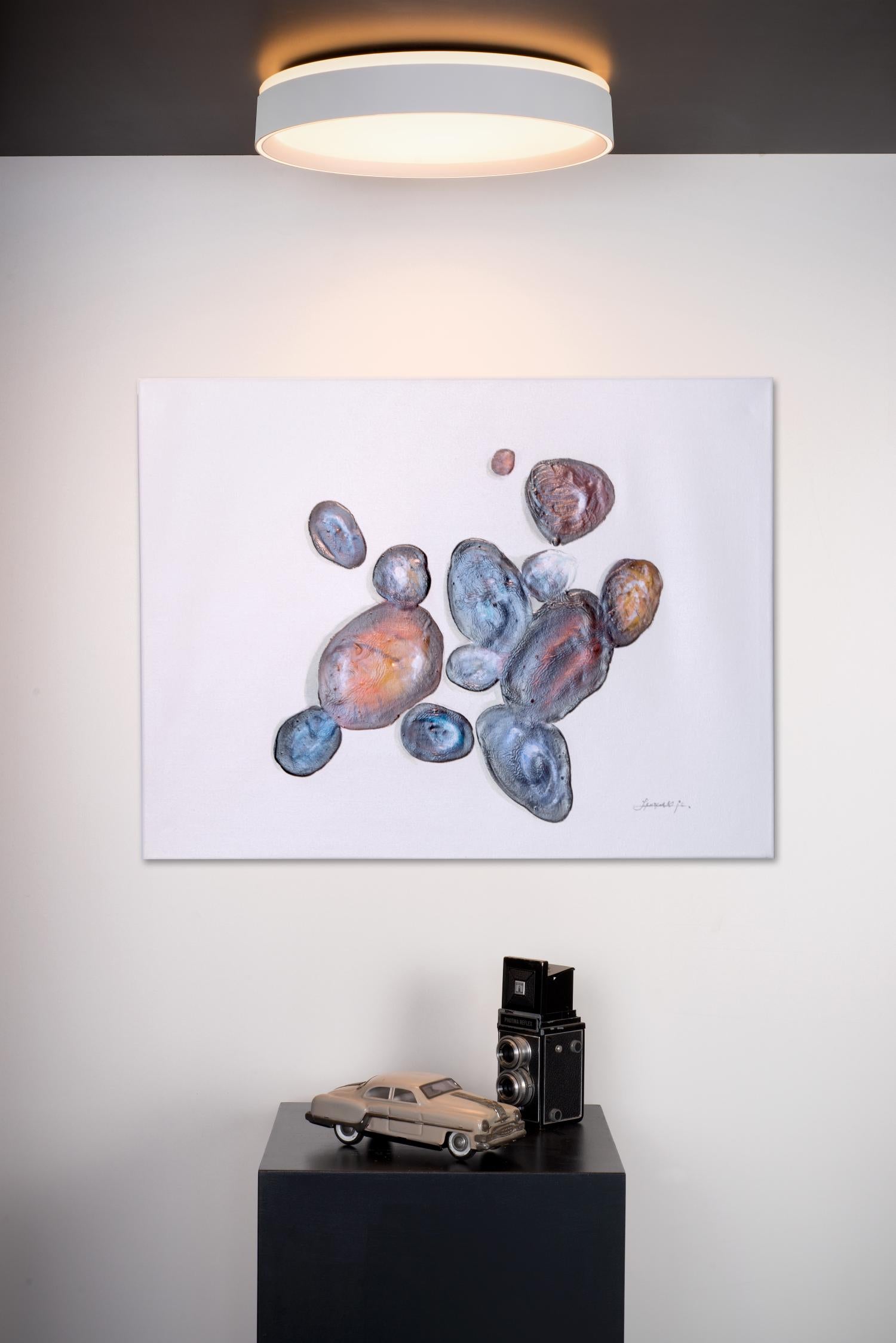 NURIA - Plafonnière - Ø 40 cm - LED 3 StepDim - 1x24W 2700K - Wit