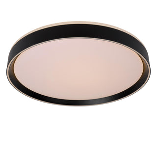 NURIA - Plafonnière - Ø 50 cm - LED 3 StepDim - 1x36W 2700K - Zwart