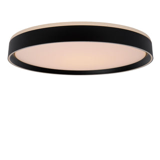 NURIA - Plafonnière - Ø 50 cm - LED 3 StepDim - 1x36W 2700K - Zwart