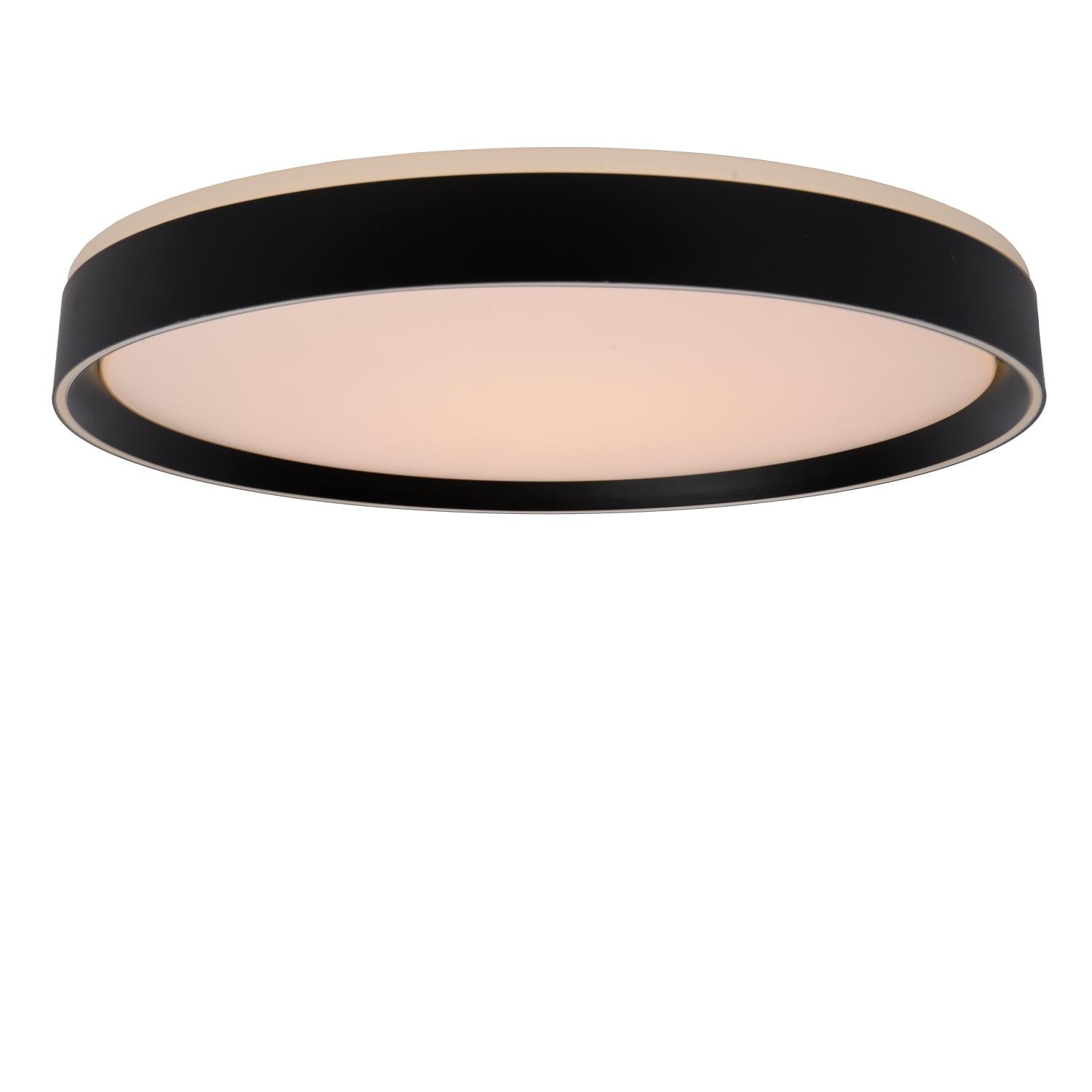 NURIA - Plafonnière - Ø 50 cm - LED 3 StepDim - 1x36W 2700K - Zwart