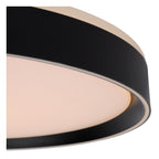 NURIA - Plafonnière - Ø 50 cm - LED 3 StepDim - 1x36W 2700K - Zwart
