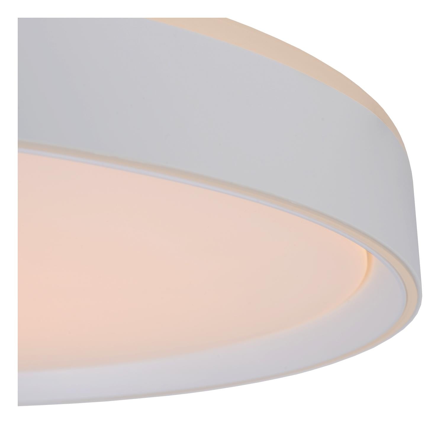 NURIA - Plafonnière - Ø 50 cm - LED 3 StepDim - 1x36W 2700K - Wit