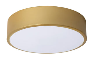 UNAR - Plafonnier - Ø 20 cm - LED 3 StepDim - 1x12W 2700K - Or mat / Laiton