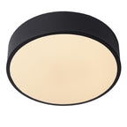 UNAR - Plafonnière - Ø 20 cm - LED 3 StepDim - 1x12W 2700K - Zwart