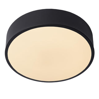 UNAR - Plafonnière - Ø 20 cm - LED 3 StepDim - 1x12W 2700K - Zwart