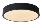 UNAR - Plafonnière - Ø 30 cm - LED 3 StepDim - 1x18W 2700K - Zwart