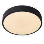 UNAR - Plafonnière - Ø 30 cm - LED 3 StepDim - 1x18W 2700K - Zwart