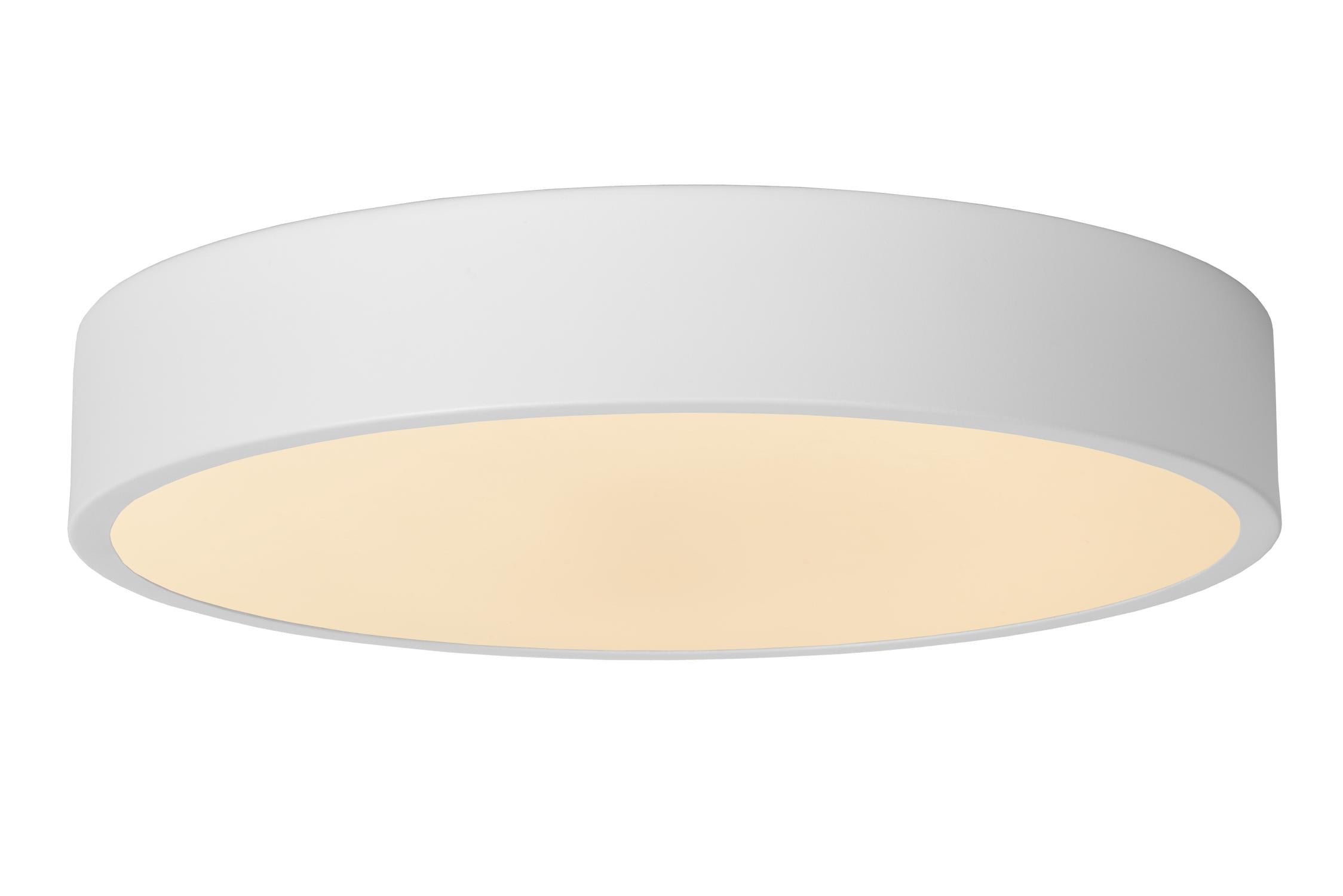 UNAR - Plafonnier - Ø 30 cm - LED 3 StepDim - 1x18W 2700K - Blanc