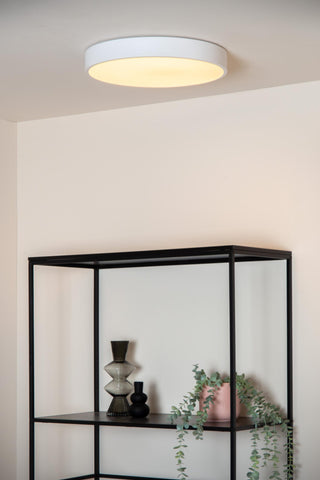 UNAR - Plafonnier - Ø 30 cm - LED 3 StepDim - 1x18W 2700K - Blanc