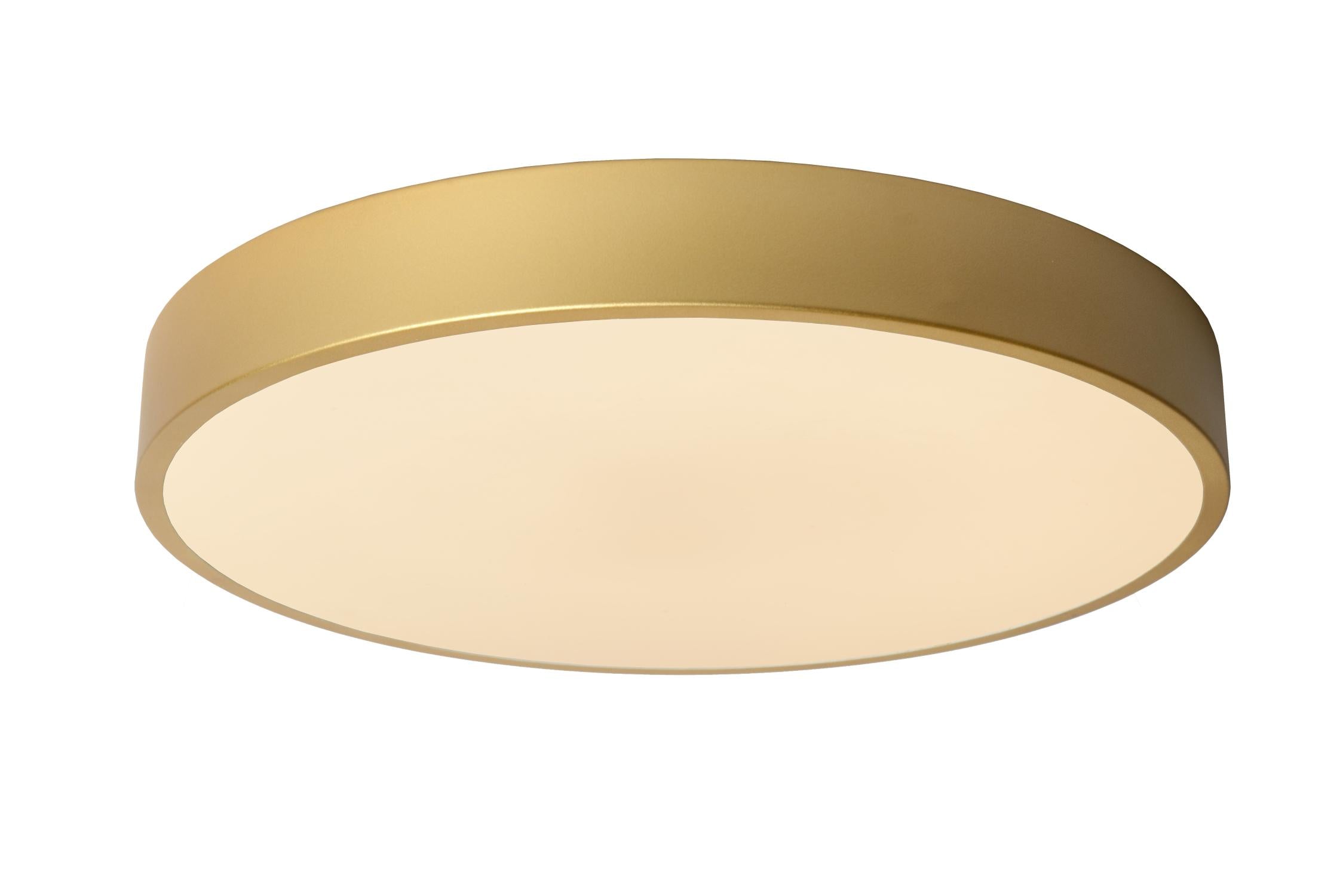UNAR - Plafonnier - Ø 39,5 cm - LED 3 StepDim - 1x24W 2700K - Or mat / Laiton