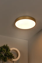 UNAR - Plafonnier - Ø 39,5 cm - LED 3 StepDim - 1x24W 2700K - Or mat / Laiton
