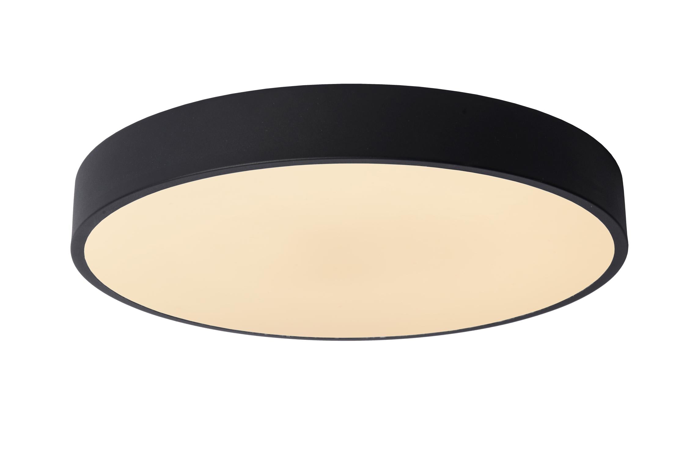 UNAR - Plafonnière - Ø 39,5 cm - LED 3 StepDim - 1x24W 2700K - Zwart
