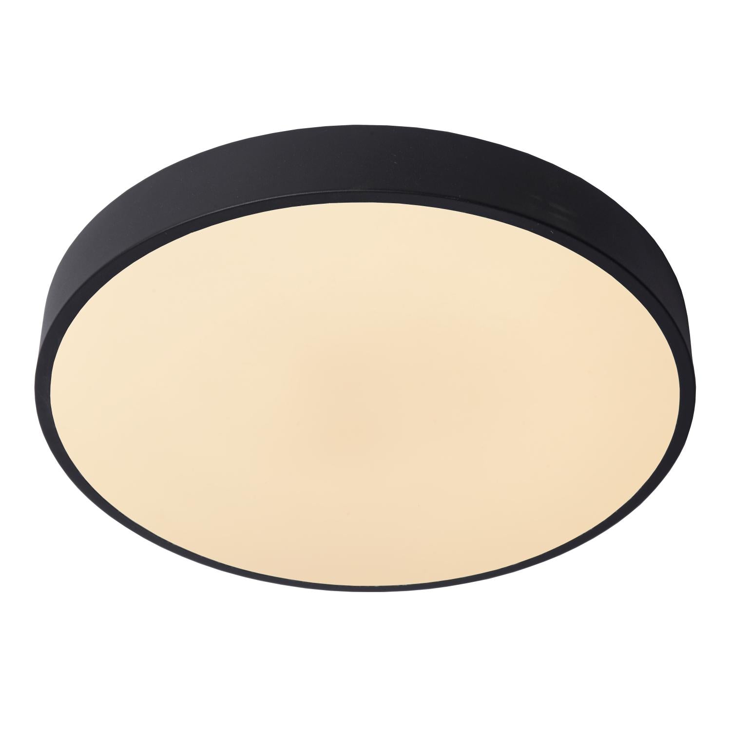 UNAR - Plafonnière - Ø 39,5 cm - LED 3 StepDim - 1x24W 2700K - Zwart