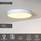 UNAR - Plafonnier - Ø 39,5 cm - LED 3 StepDim - 1x24W 2700K - Blanc