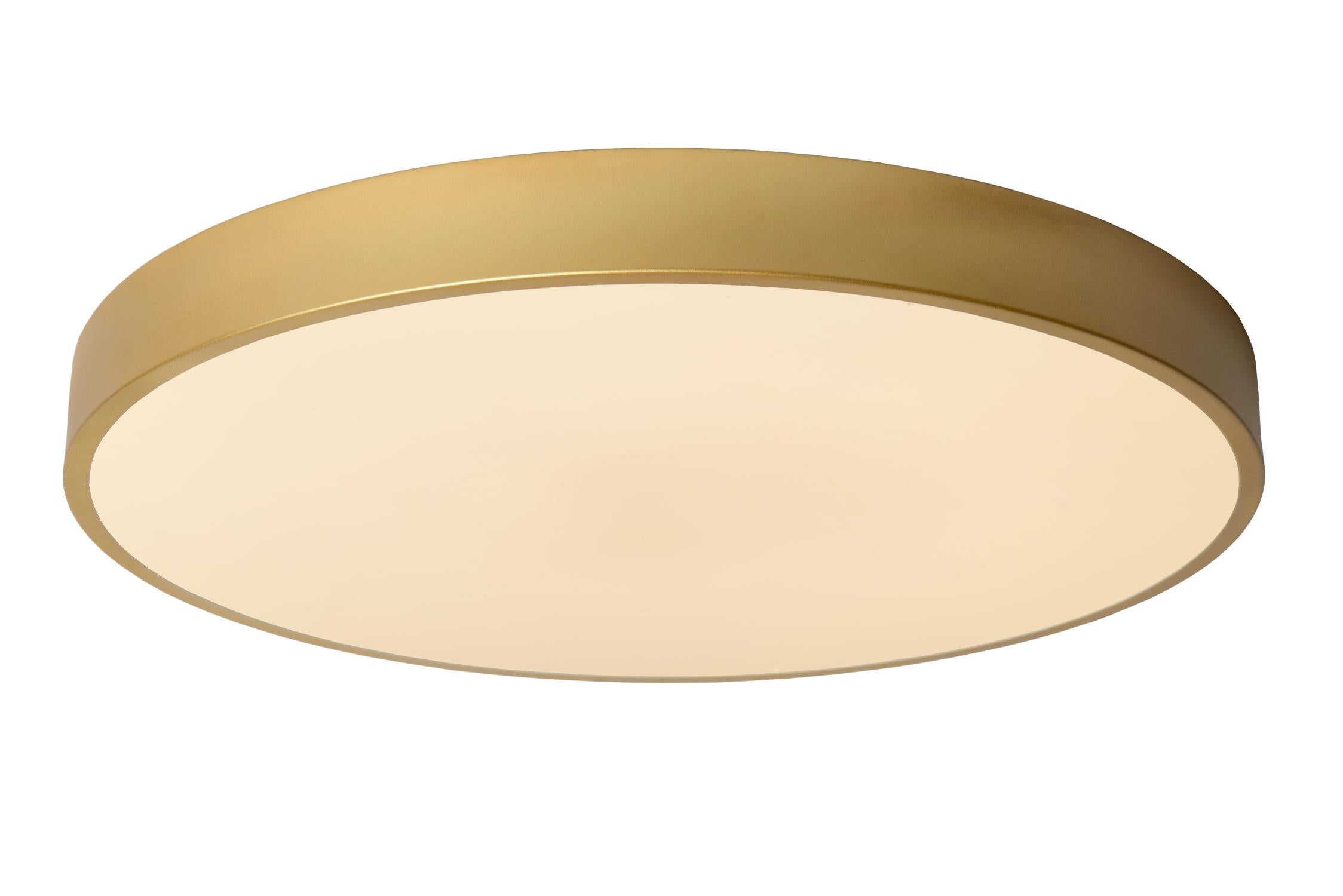 UNAR - Plafonnier - Ø 49,5 cm - LED 3 StepDim - 1x36W 2700K - Or mat / Laiton