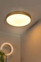 UNAR - Plafonnier - Ø 49,5 cm - LED 3 StepDim - 1x36W 2700K - Or mat / Laiton