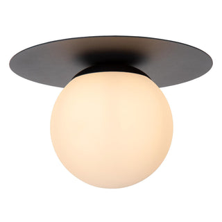 TRICIA - Plafonnier - Ø 25 cm - 1xE27 - Noir