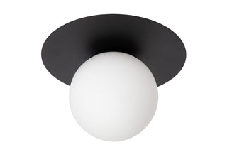 TRICIA - Plafonnier - Ø 25 cm - 1xE27 - Noir