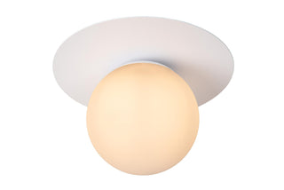TRICIA - Plafonnier - Ø 25 cm - 1xE27 - Blanc