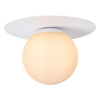 TRICIA - Plafonnier - Ø 25 cm - 1xE27 - Blanc