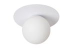TRICIA - Plafonnier - Ø 25 cm - 1xE27 - Blanc