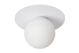 TRICIA - Plafonnier - Ø 25 cm - 1xE27 - Blanc