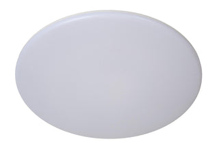 OLSON - Plafonnière Badkamer - Ø 29 cm - LED - CCT - 1x24W 3000K/6500K - IP44 - Opaal