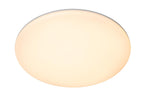 OLSON - Plafonnière Badkamer - Ø 35 cm - LED - CCT - 1x36W 3000K/6500K - IP44 - Opaal