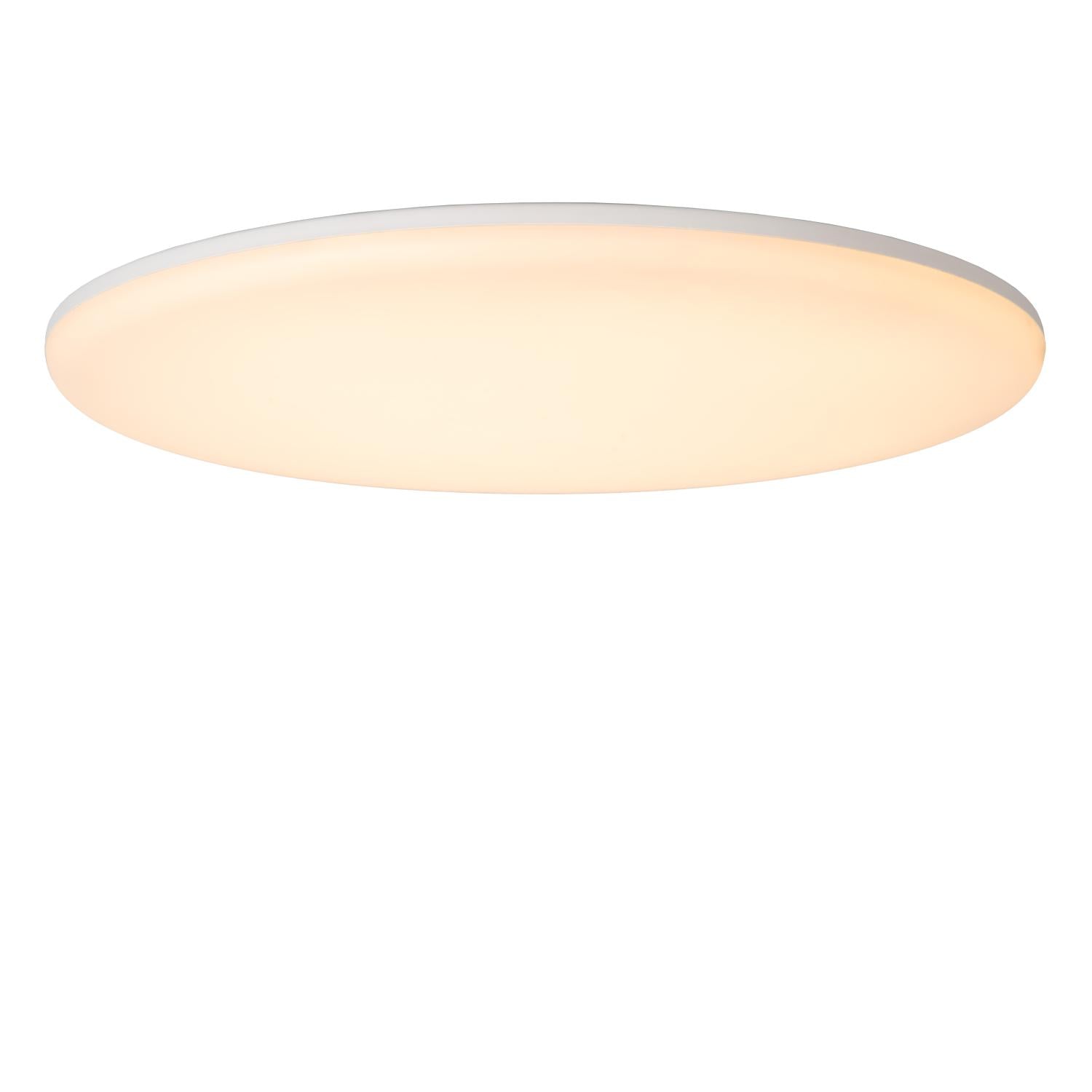 OLSON - Plafonnière Badkamer - Ø 35 cm - LED - CCT - 1x36W 3000K/6500K - IP44 - Opaal