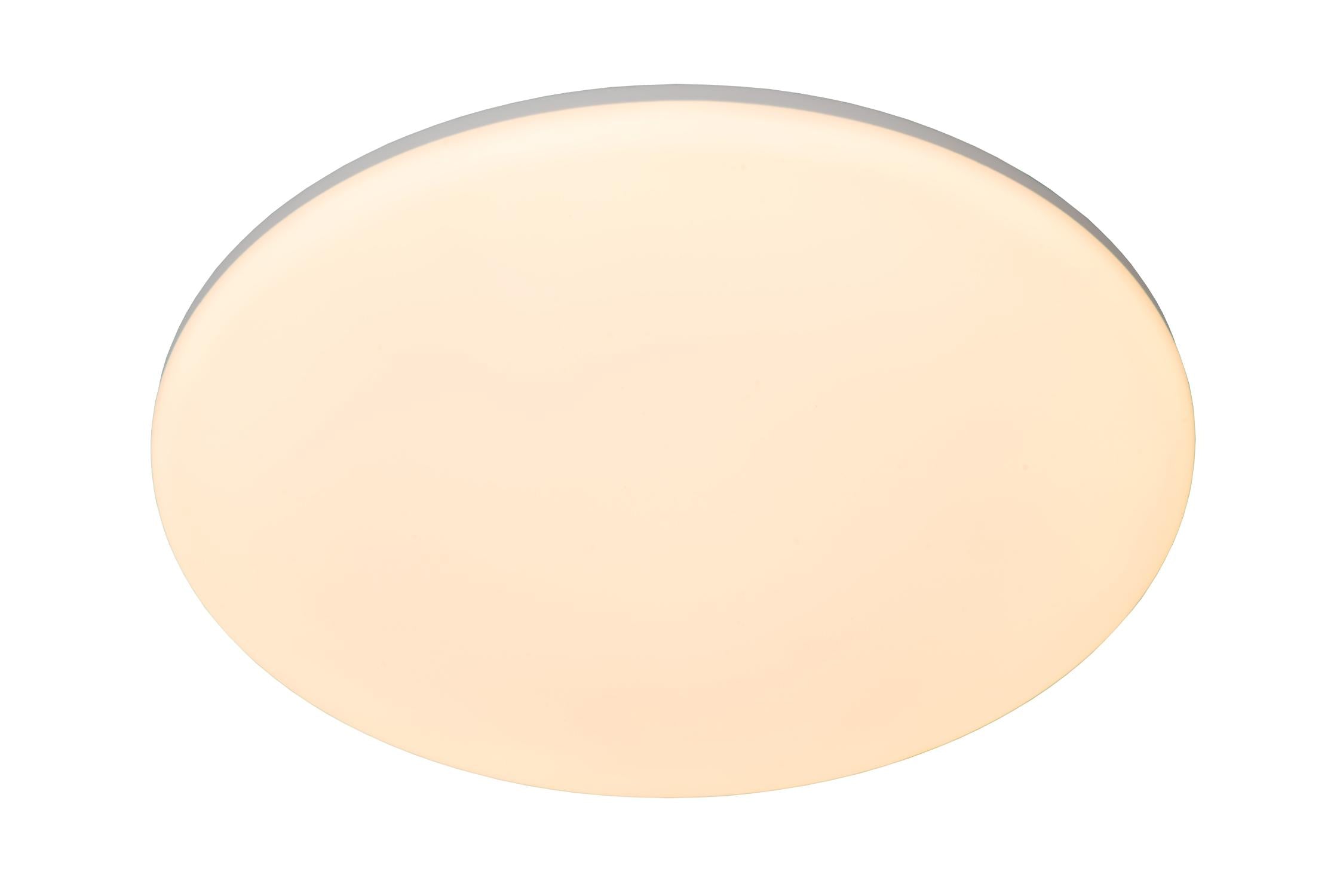 OLSON - Plafonnière Badkamer - Ø 45 cm - LED - CCT - 1x45W 3000K/6500K - IP44 - Opaal