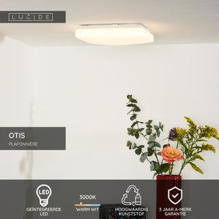 OTIS - Plafonnière - LED - 1x20W 3000K - Opaal