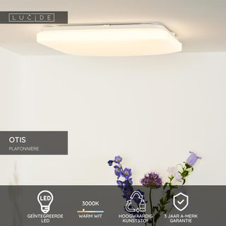 OTIS - Plafonnière - LED - 1x42W 3000K - Opaal