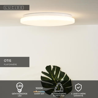 OTIS - Plafonnière - Ø 39 cm - LED - 1x32W 3000K - Opaal