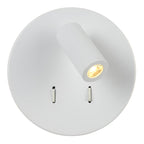 BENTJER - Bedlamp / Wandlamp - Ø 14 cm - LED - 3000K - Wit