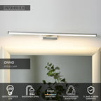 ONNO - Applique miroir Salle de bain - LED - 1x11W 3000K - IP44 - Chrome mat