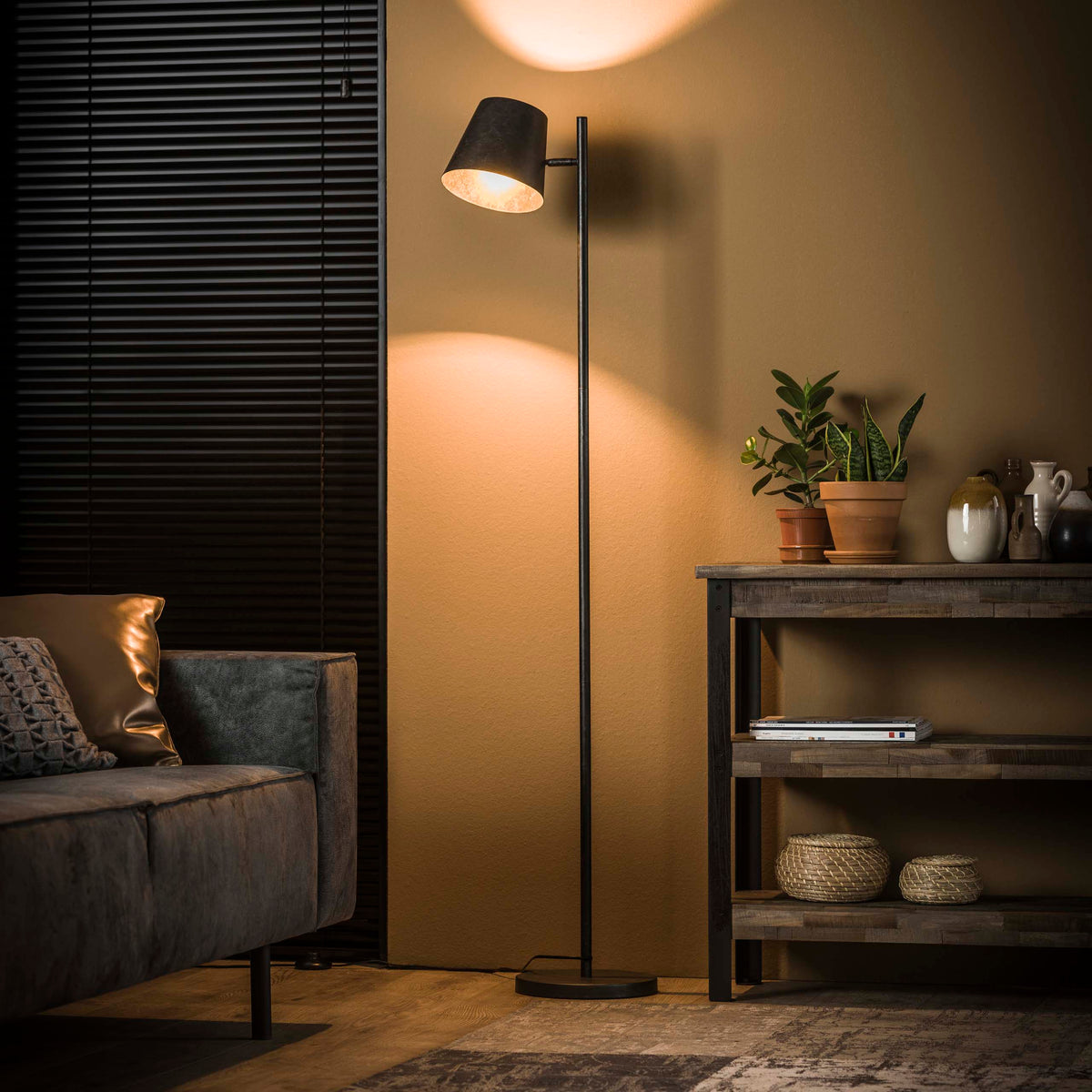 Floor lamp Flex anthracite - 1-light, 157 cm high
