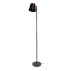 Vloerlamp Flex urban bruin - 1-lichts, 157 cm hoog