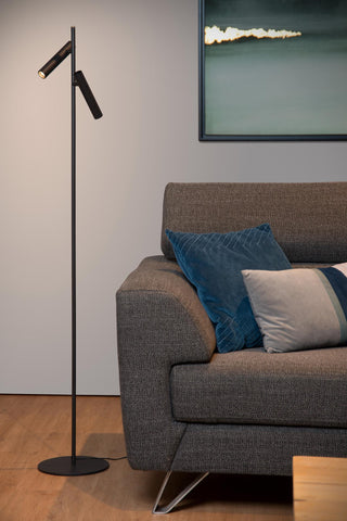 PHILON - Liseuse - Ø 23 cm - LED Var. - 2x4,5W 3000K - Noir