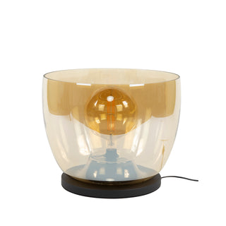 Vloerlamp UP XXL amber glas - 1-lichts, 41 cm hoog