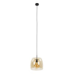 Suspension Drift Glass verre ambré - 1 lumière, diamètre 35 cm