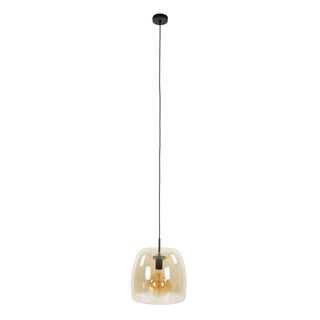 Suspension Drift Glass verre ambré - 1 lumière, diamètre 35 cm