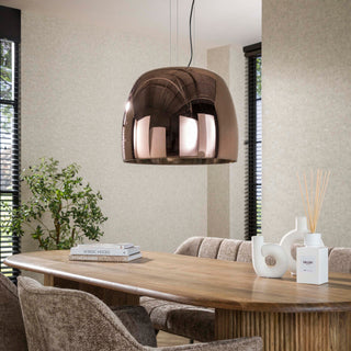 Pendant lamp Drift Glass XL copper glass - 1-light, diameter 48 cm
