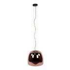 Pendant lamp Drift Glass XL copper glass - 1-light, diameter 48 cm