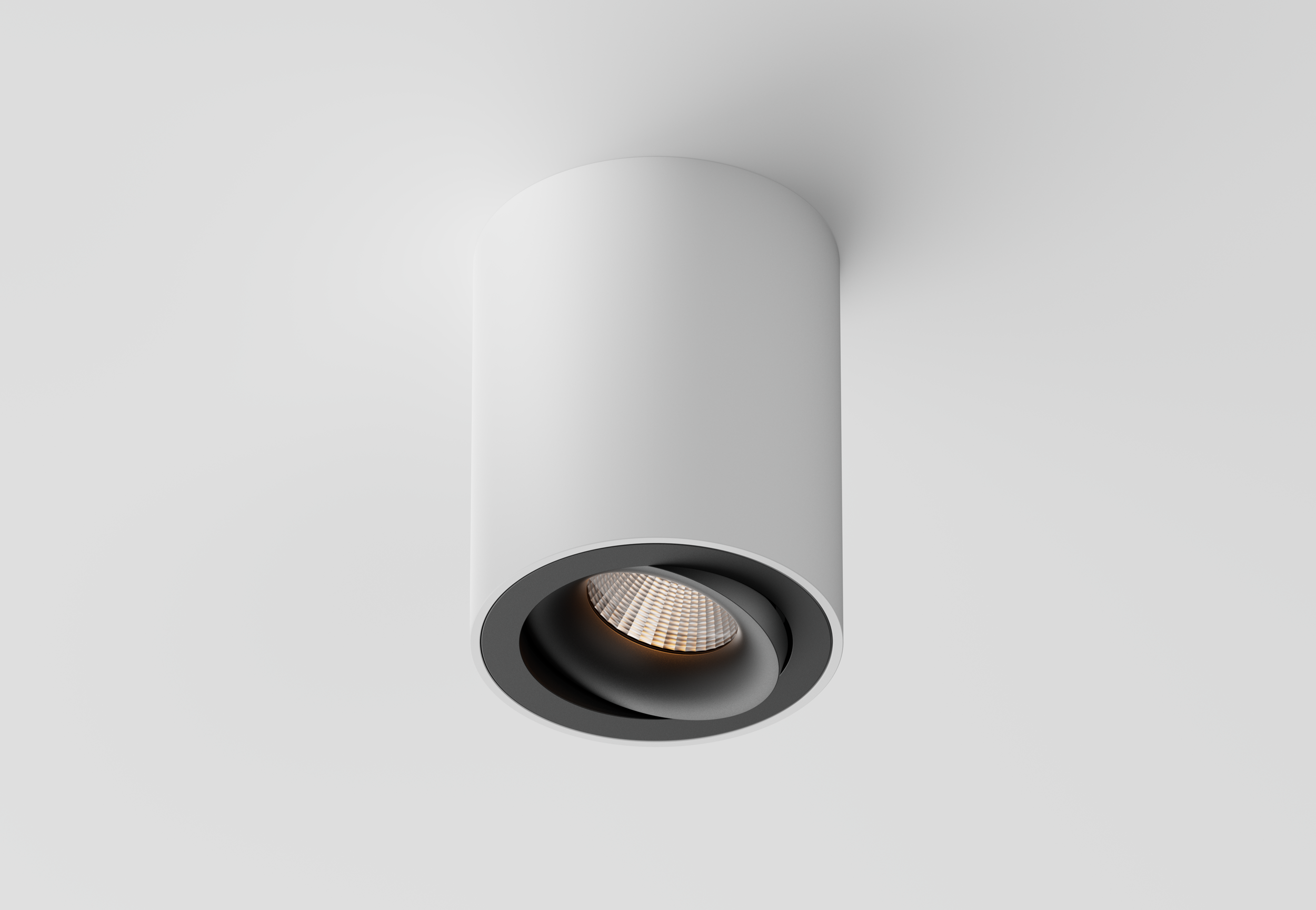 Clickfit Smooth tiltable surface-mounted spot GU10