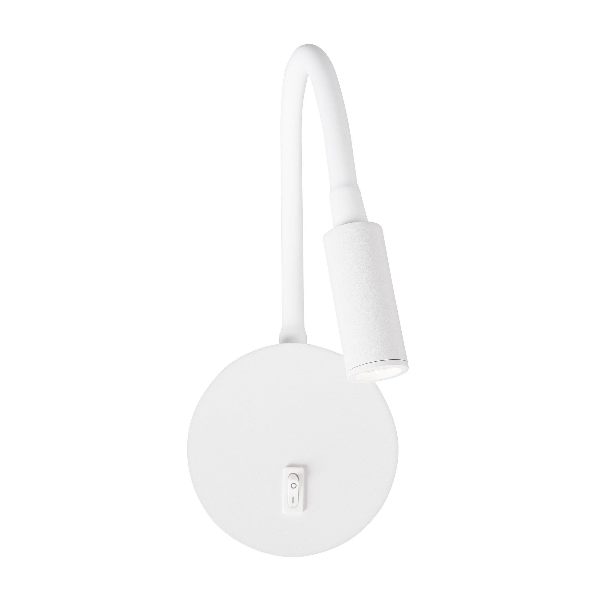 Wall lamp Jaco bed lamp, white