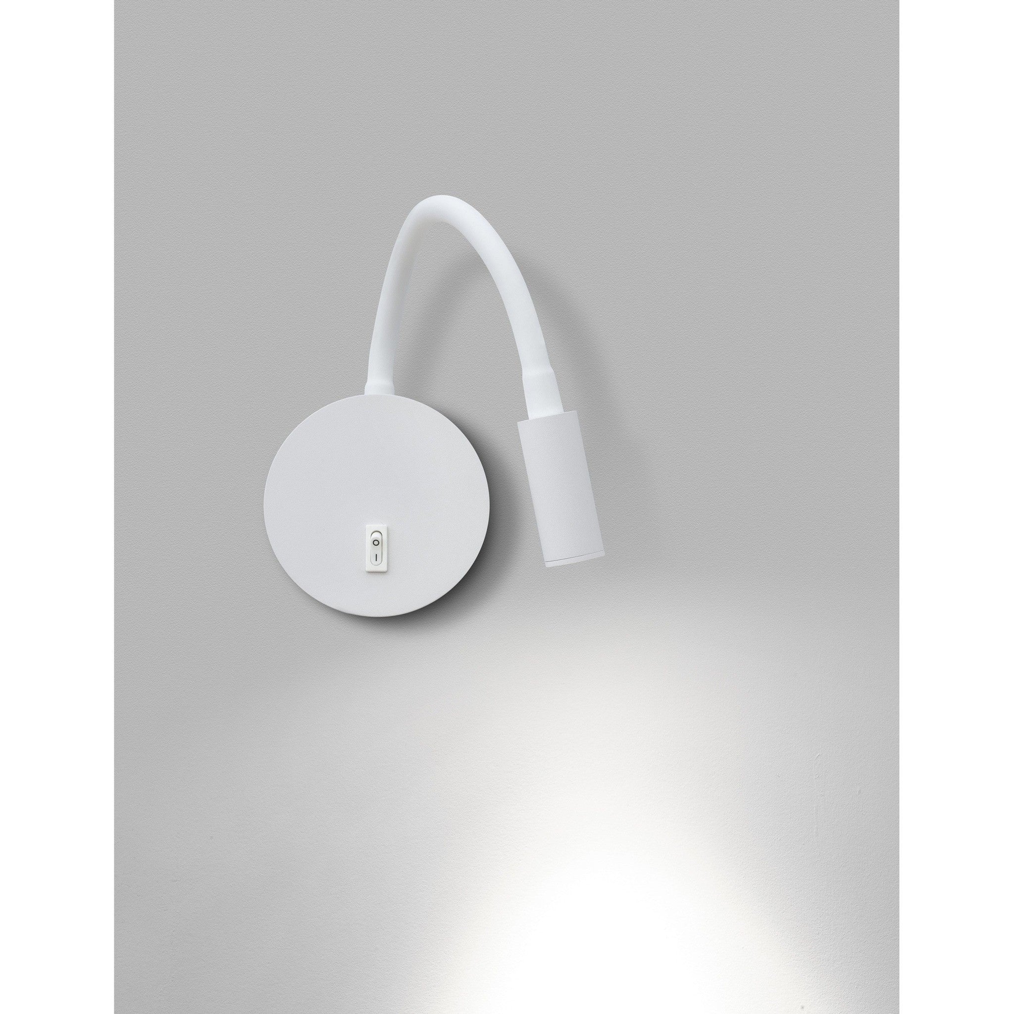 Wall lamp Jaco bed lamp, white